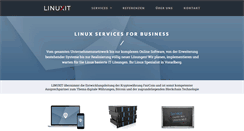 Desktop Screenshot of linuxit.at